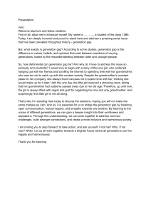 Bridging the Generation Gap: Fostering Communication & Empathy