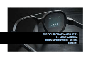 Smart Glasses Prototype: Driving Safety & Functionality