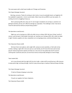 LJT Design: EagleCam X5 Demand Surge - Operations Strategy Meeting