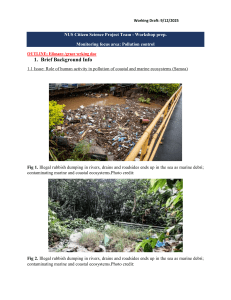 NUS Citizen Science Project: Pollution Control Workshop Prep (2025)