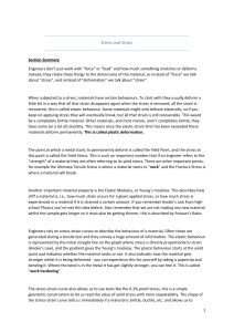 Stress, Strain & Crystal Structures: Engineering Material Properties