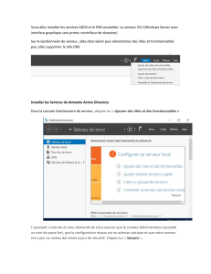 Installer ADDS et DNS sur Windows Server: Guide Complet