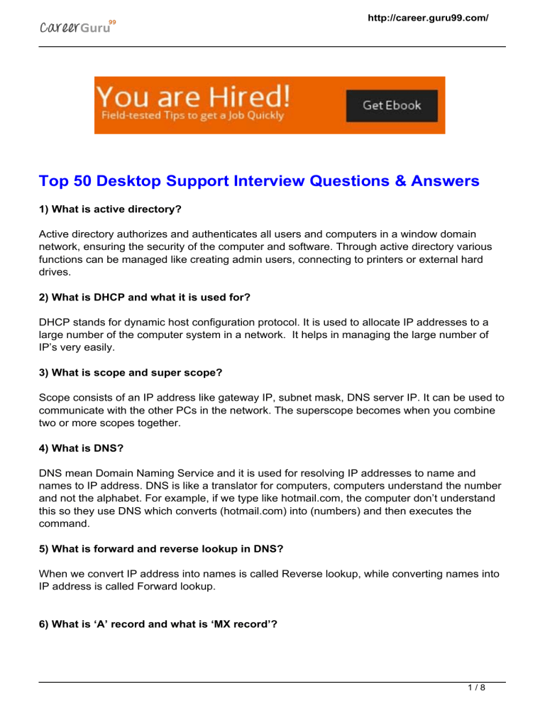 top-50-desktop-support-interview-questions-answers