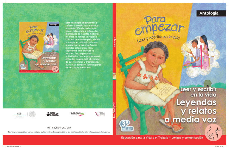 Leyendas y Relatos a Media Voz: Antología de Leyendas Mexicanas