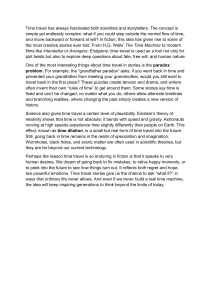 Time Travel: Science, Fiction, Paradoxes, and Human Desire