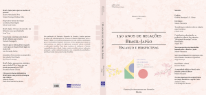 130 Anos Rela&ccedil;&otilde;es Brasil-Jap&atilde;o: Balan&ccedil;o e Perspectivas Futuras