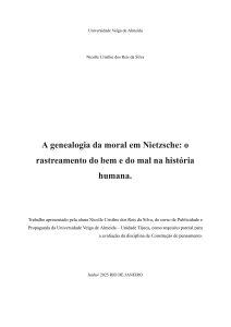 Genealogia da Moral em Nietzsche: Rastreamento do Bem e Mal