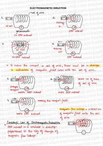 Electromagnetic Induction, AC Generators & Transformers Physics Guide