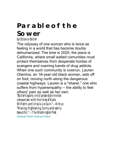 Parable of the Sower Excerpt: Octavia Butler's Dystopian Vision