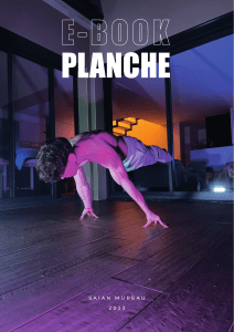 Planche E-Book: Calisthenics Training Guide by Sa&iuml;an Mureau