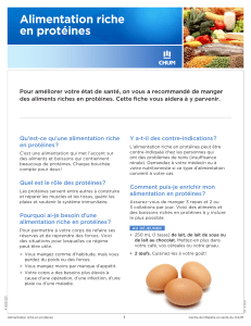 Guide d'alimentation riche en prot&eacute;ines : Avantages et aliments