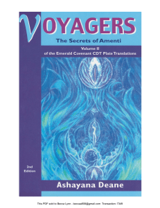 Voyagers: Secrets of Amenti - Human Origins & Evolution