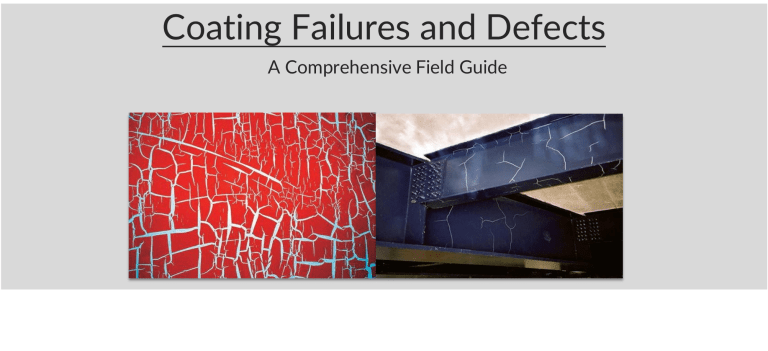 Coating Failures & Defects: Comprehensive Field Guide & Prevention