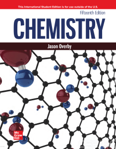 Chemistry Fifteenth Edition Textbook by Jason Overby | McGraw Hill