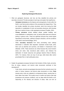 Exploring Geological Structures: Folds, Faults, Joints & Himalayas