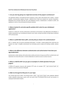 Real-Time Collaborative Whiteboard Interview Prep: Architecture & Tech