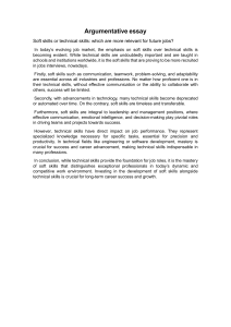 Soft Skills vs. Technical Skills: Which Are More Relevant for Future Jobs?