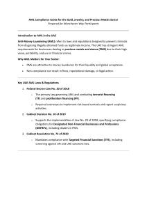 AML Compliance Guide for the Gold