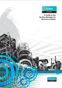 StruCad evolution Section Manager Guide: Features & Usage