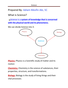 Science Explained: Branches, Definitions, and Types of Scientists