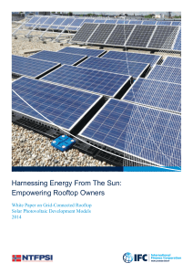 Rooftop Solar PV Development Models: Empowering Owners (White Paper 2014)