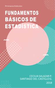 Fundamentos B&aacute;sicos de Estad&iacute;stica - Libro de Texto
