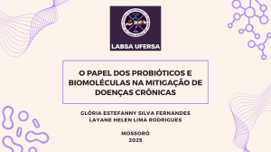 O papel dos probióticos e biomoléculas na mitigação de doenças crônicas
