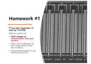 Homework #1: Semiconductor Chip Cross-Sections Analysis Assignment