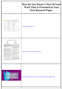 How to Patent Your Idea: A Step-by-Step Guide