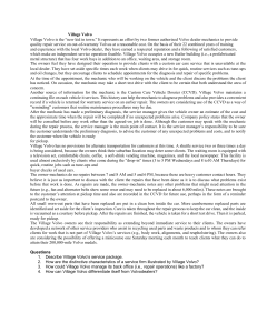 Village Volvo Case Study: Service Operations & Business Strategy