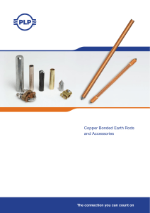 Copper Bonded Earth Rods & Accessories | PLP Product Guide