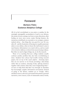 Challenges in First-Year College Research & Information Literacy