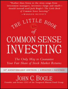 Common Sense Investing: Index Funds & Market Returns