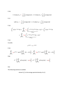 Signal Processing Formula Corrections: Fourier Transforms & Spectral Density