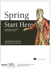 Spring Start Here: Naucz się, czego potrzebujesz