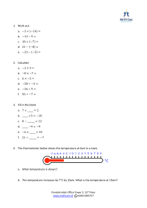 Integers, Factors, Multiples Worksheet - Middle School Math