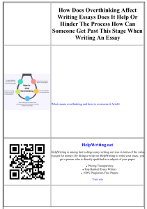 Overthinking: Effects, Solutions & Mental Wellness Tips