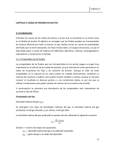 Ca&iacute;das de Presi&oacute;n en Ductos: Cap&iacute;tulo de Mec&aacute;nica de Fluidos