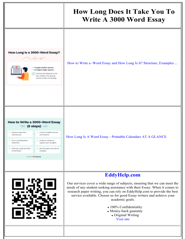 How to Write a 3000 Word Essay: Guide & Tips