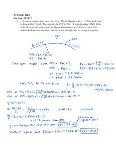 TTE4004C HW2: Highway Vertical & Horizontal Curve Design Problems