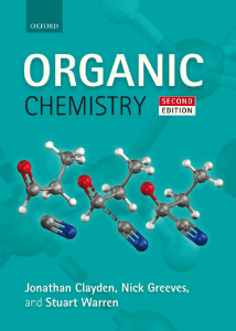 Organic Chemistry Textbook: Clayden, Greeves, Warren (2nd Ed)