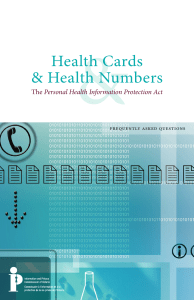 Health Cards & Numbers: Ontario's PHIPA FAQ Guide