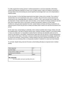 Animal Testing: Ethics, Necessity, and Medical Advancements