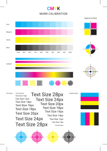 CMYK Print Calibration Guide