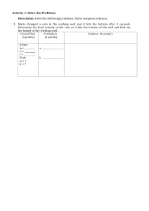Kinematics Problems Worksheet: Physics Practice