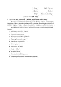 Research Methodology: Definition, Significance & Study Types