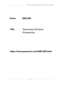 NetApp NS0-005 Exam Dumps: Practice Questions & Answers