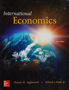 International Economics Textbook, 9th Edition