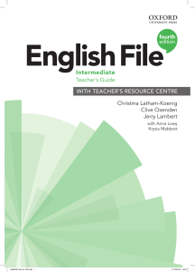 English File Intermediate Teacher's Guide (4th Edition) | Oxford