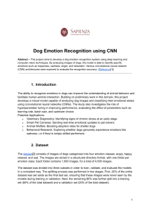 Dog Emotion Recognition using CNN: Deep Learning & Computer Vision